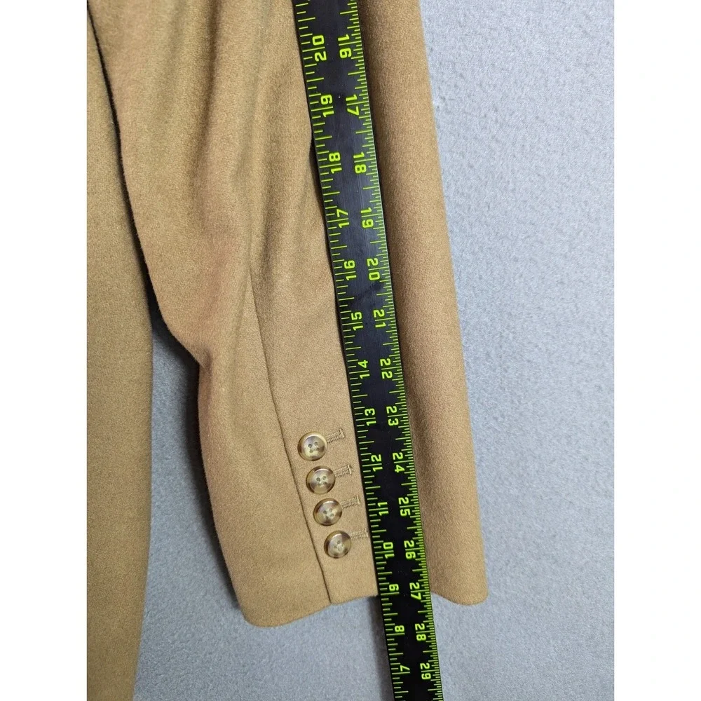 LL Bean Sport Coat Mens‎ 44T Brown Wool Cashmere Jacket Preppy Classic Blazer